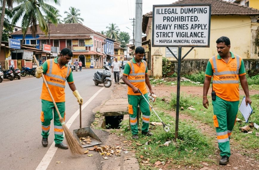 Mapusa gets tough on litterbugs