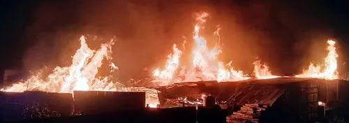 Major Fire: Saw Mill gutted&hellip;