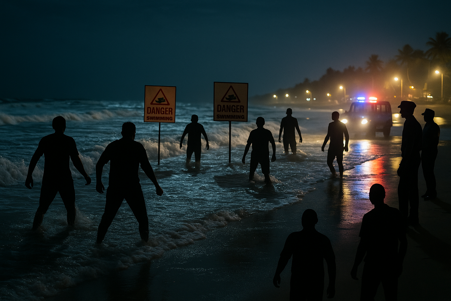 Drunk Tourists Enter Colva Sea Despite Warnings, One Assaults Police Constable