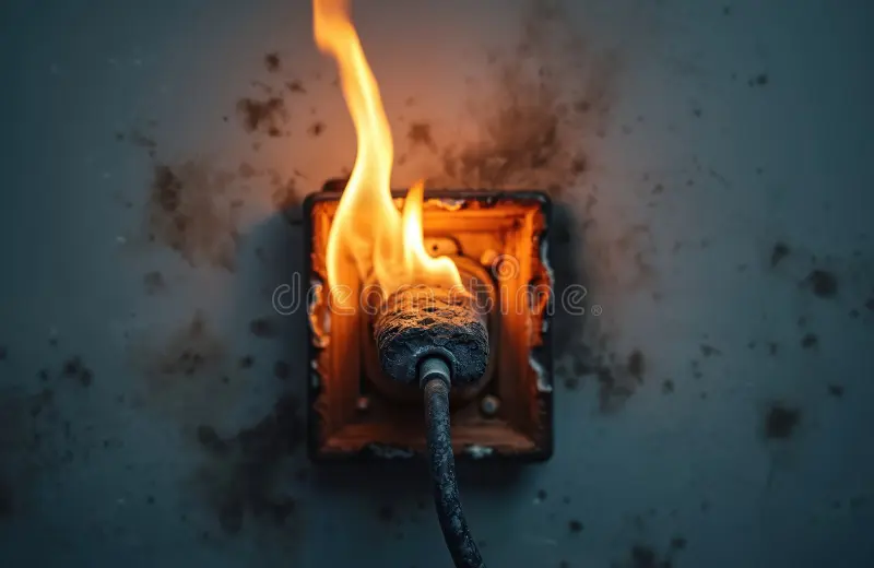 House in Daag–Ponda Destroyed in Fire Likely Caused by Electrical Short Circuit