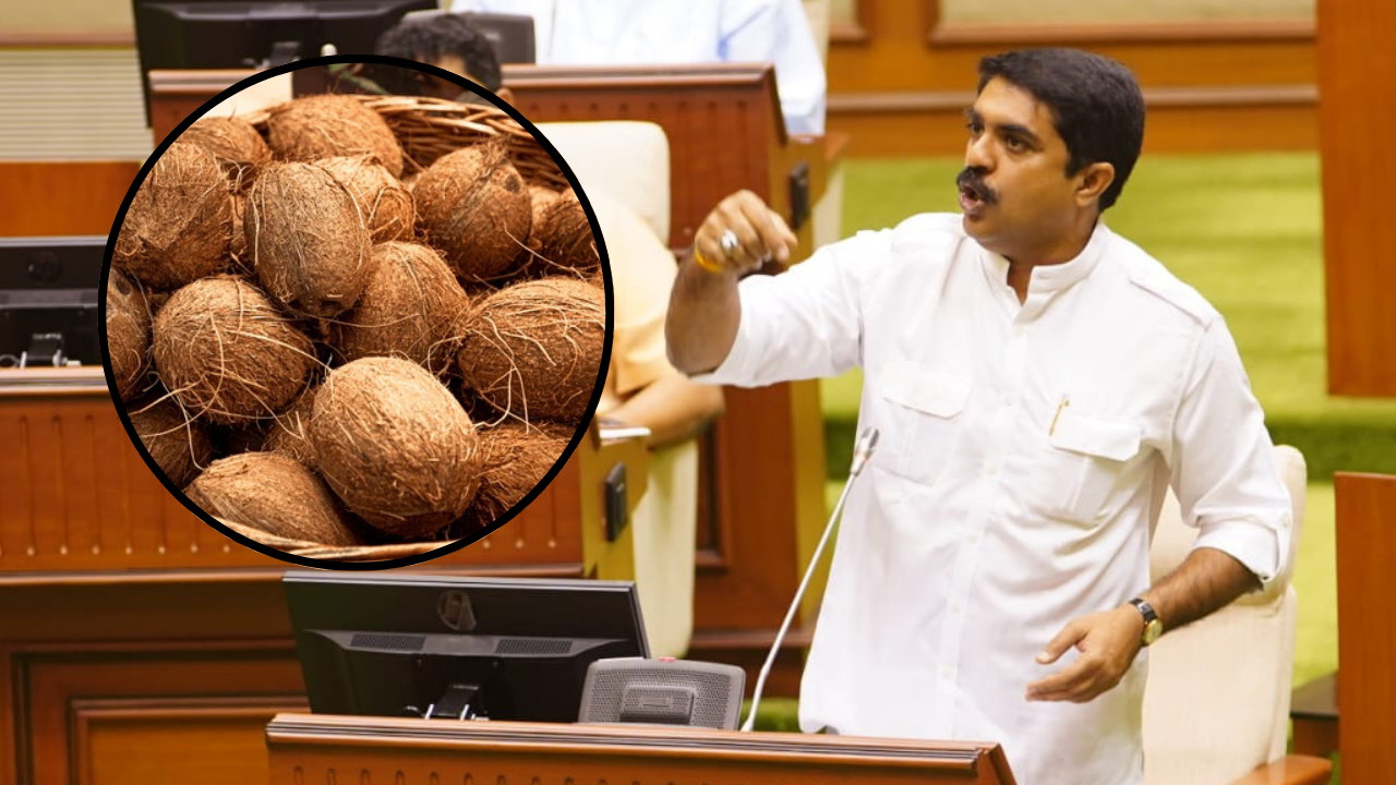 Vijai Sardesai Demands Govt Intervention as Coconut Prices Soar Ahead of Ganesh Chaturthi