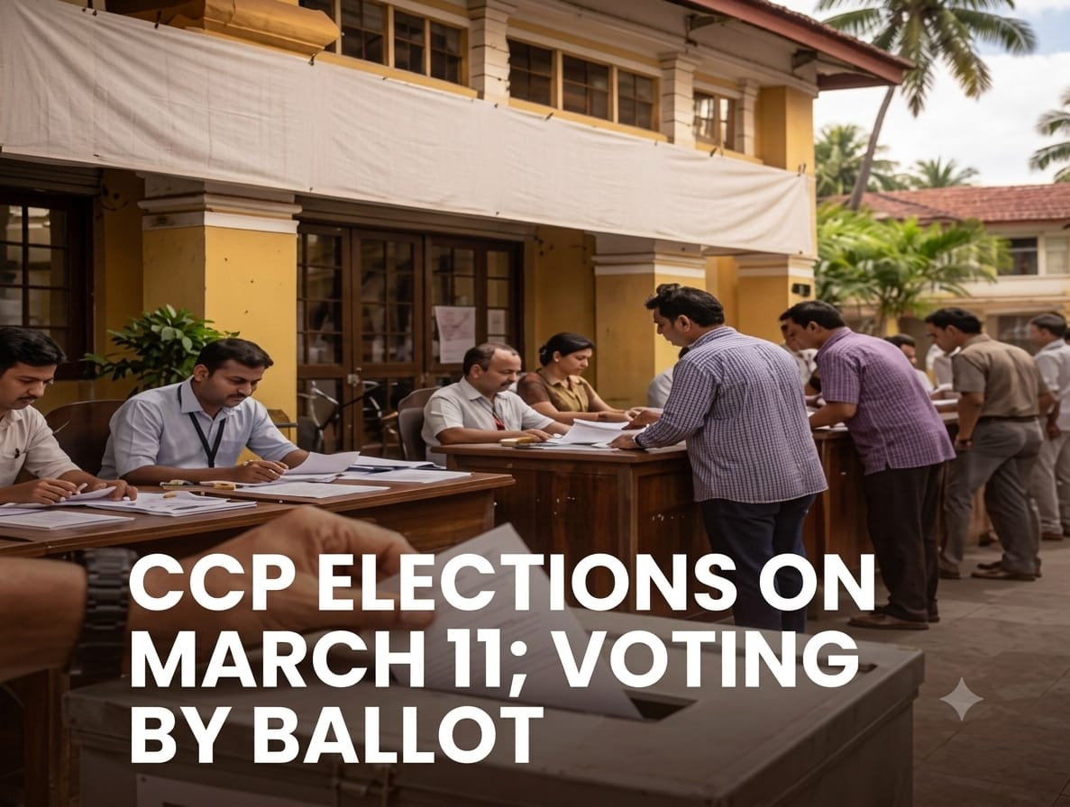 CCP ELECTIONS ON MARCH 11; VOTING BY BALLOT