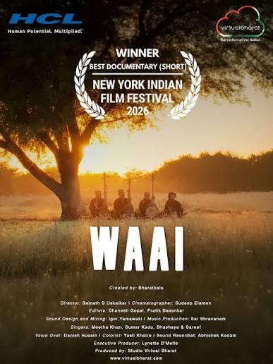 Goan Filmmaker Sainath S. Uskaikar’s ‘Waai’ Wins Best Short Documentary at NYIFF 2026